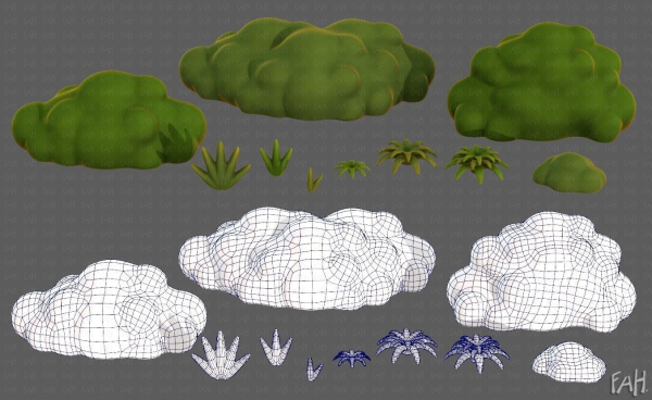Trees Cartoon V13