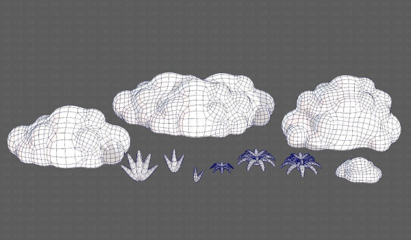 Trees Cartoon V13