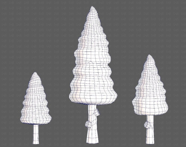 Trees Cartoon V26