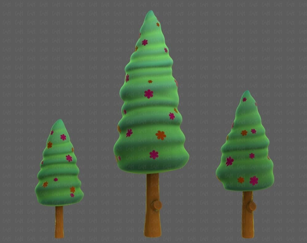 Trees Cartoon V26