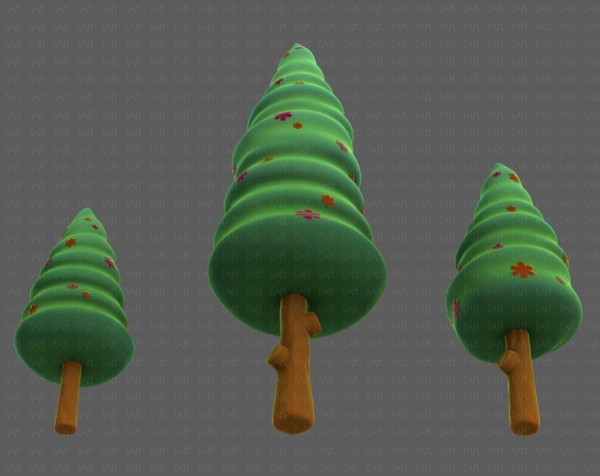 Trees Cartoon V26