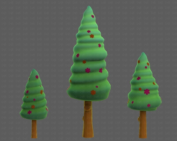 Trees Cartoon V26