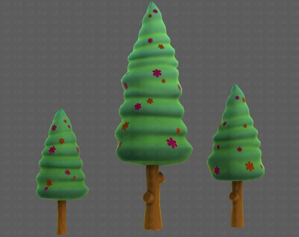 Trees Cartoon V26