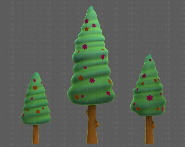 Trees Cartoon V26