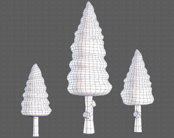 Trees Cartoon V26