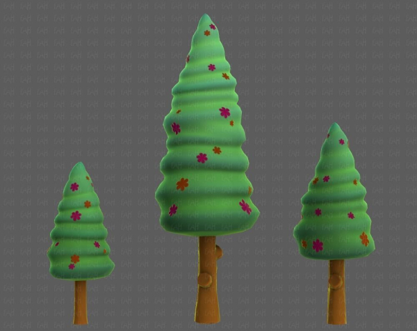 Trees Cartoon V26