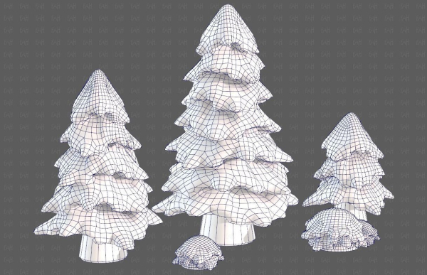Trees Cartoon V37