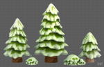 Trees Cartoon V37
