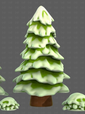 Trees Cartoon V37