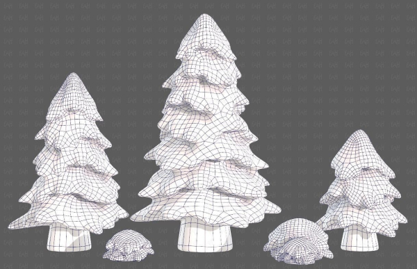 Trees Cartoon V37