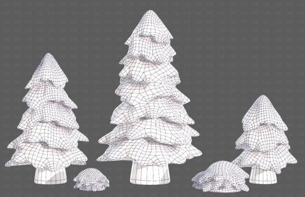 Trees Cartoon V37