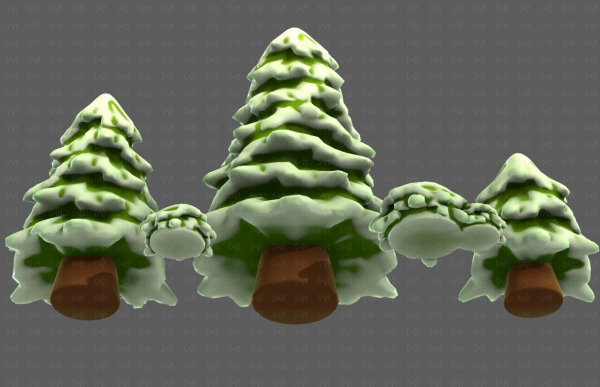 Trees Cartoon V37