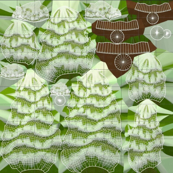 Trees Cartoon V37