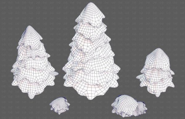 Trees Cartoon V37