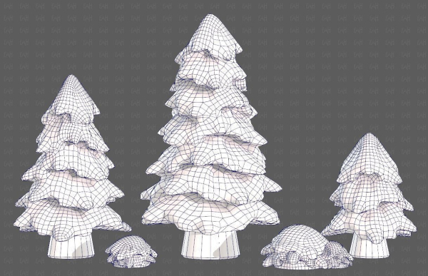 Trees Cartoon V37
