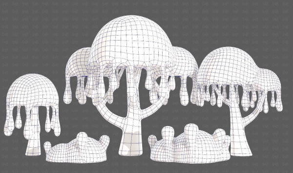 Trees Cartoon V38