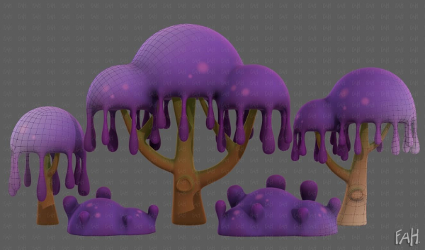 Trees Cartoon V38