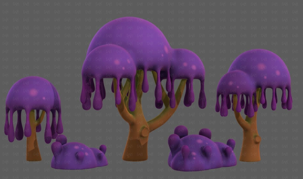Trees Cartoon V38