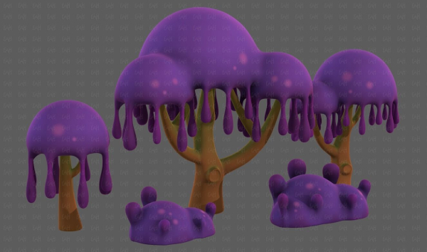 Trees Cartoon V38