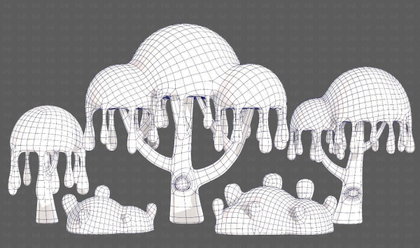 Trees Cartoon V38