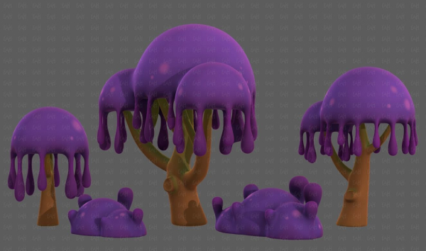 Trees Cartoon V38