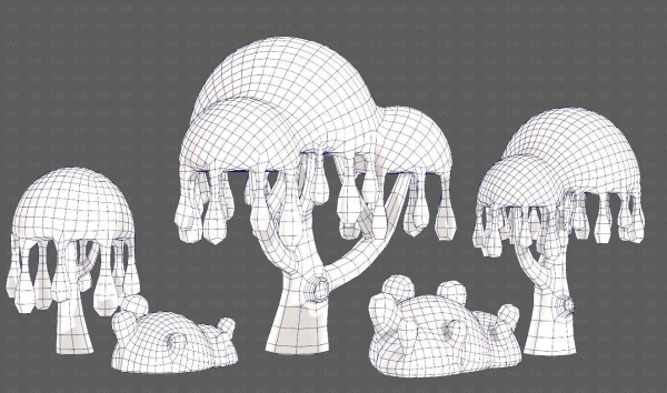 Trees Cartoon V38