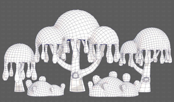 Trees Cartoon V38