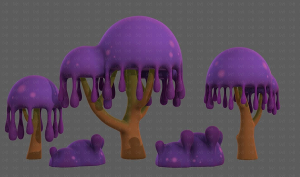 Trees Cartoon V38