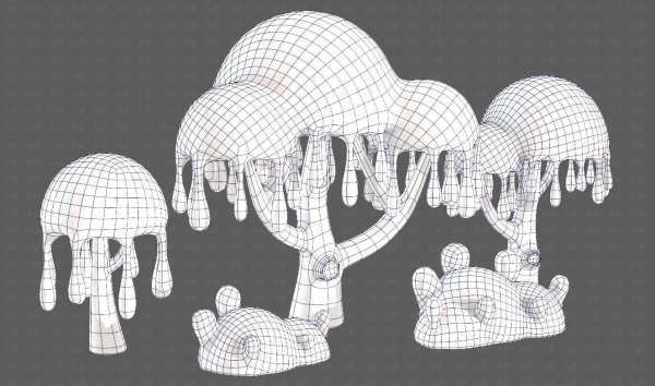 Trees Cartoon V38