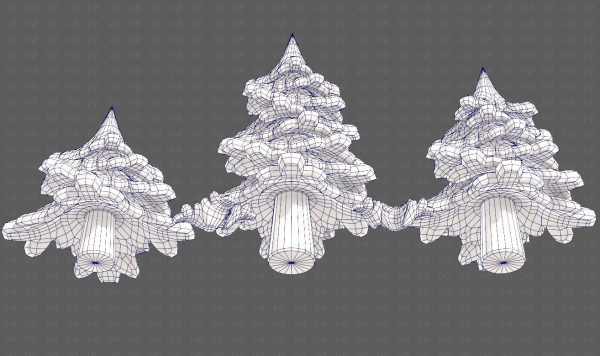 Trees Cartoon V40