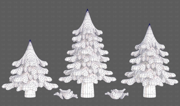 Trees Cartoon V40