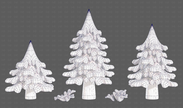 Trees Cartoon V40