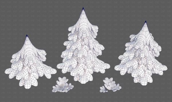 Trees Cartoon V40