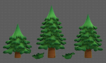 Trees Cartoon V40