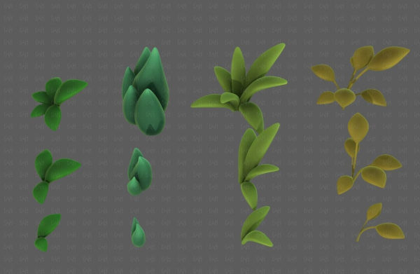 Trees Cartoon V41