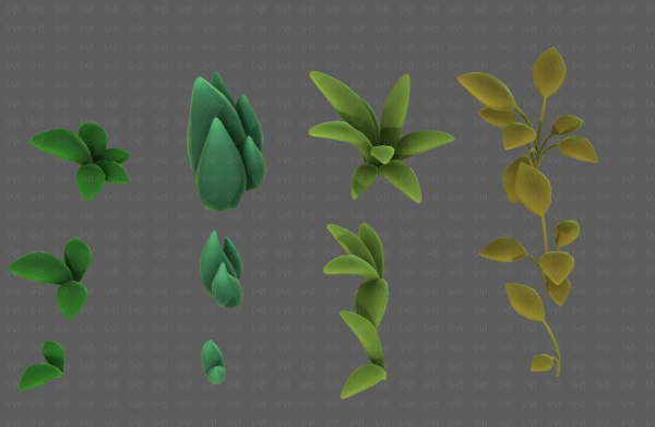 Trees Cartoon V41