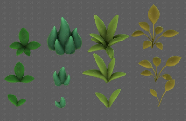 Trees Cartoon V41