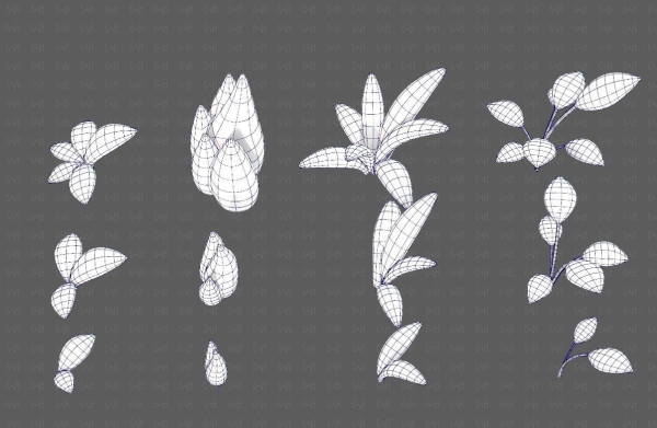 Trees Cartoon V41