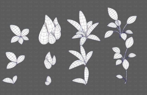Trees Cartoon V41