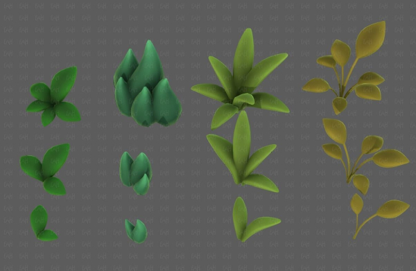 Trees Cartoon V41