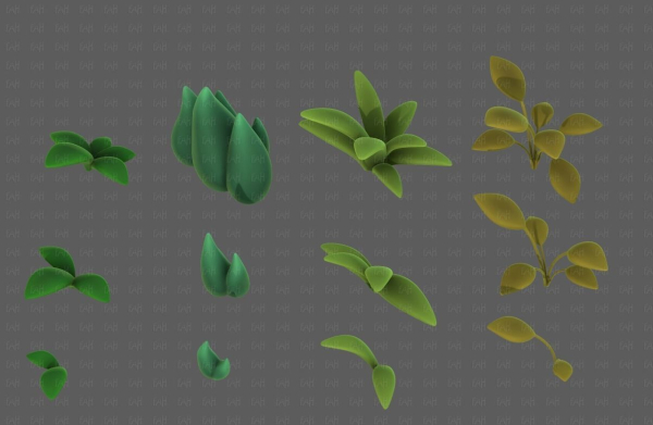 Trees Cartoon V41