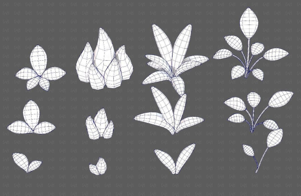 Trees Cartoon V41