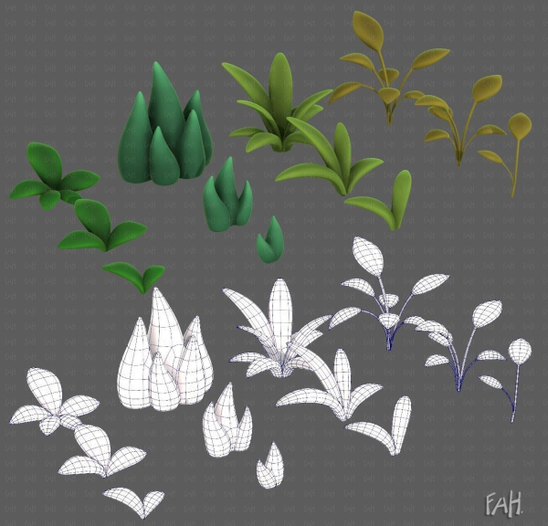 Trees Cartoon V41