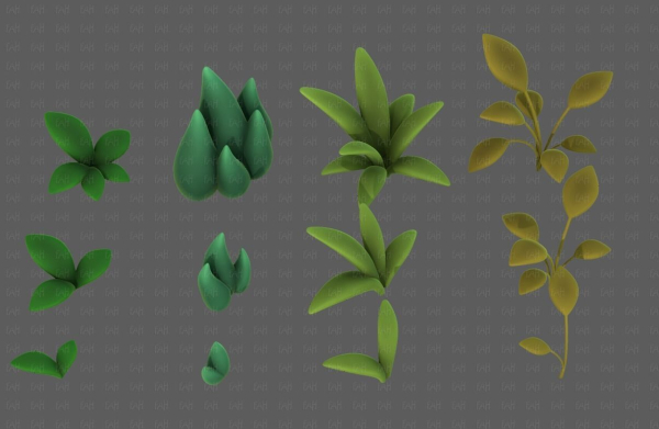 Trees Cartoon V41