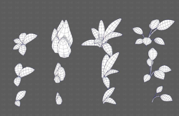Trees Cartoon V41