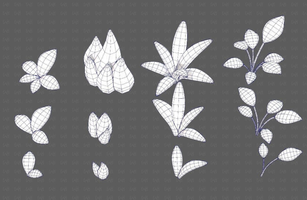 Trees Cartoon V41