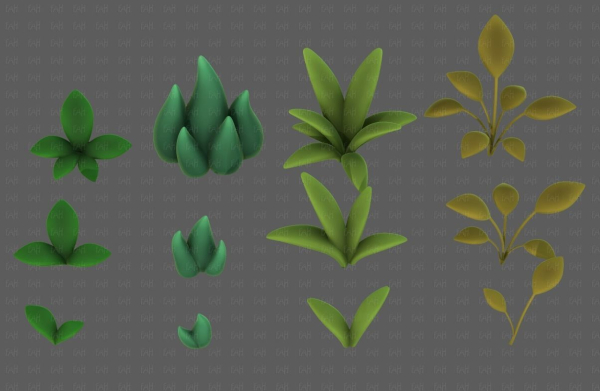 Trees Cartoon V41