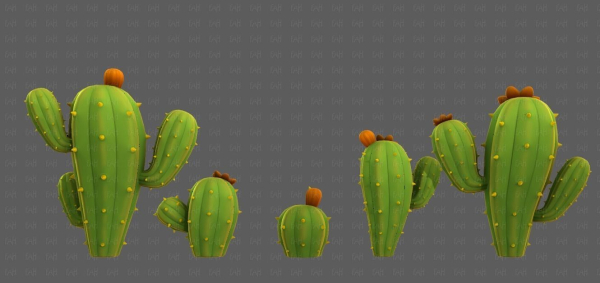 Trees Cartoon V42