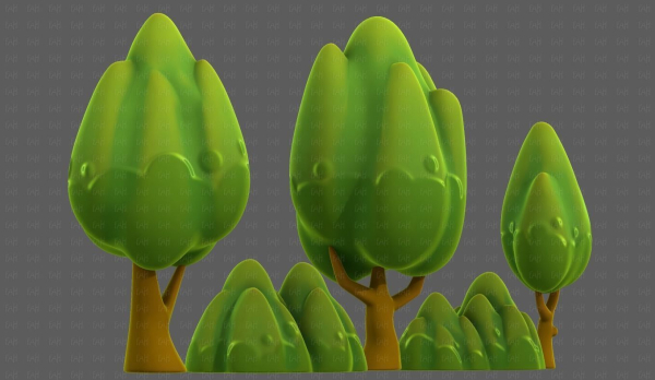Trees Cartoon V56