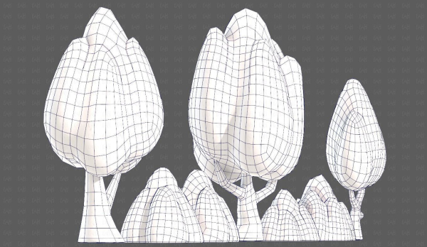 Trees Cartoon V56